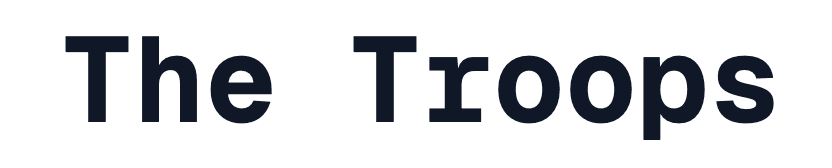 The Troops Logo
